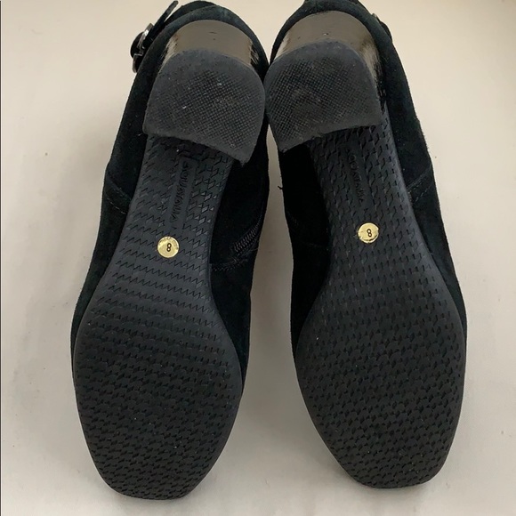 Aquatalia Suede Ankle Bootie Sz 8 - Picture 5 of 6